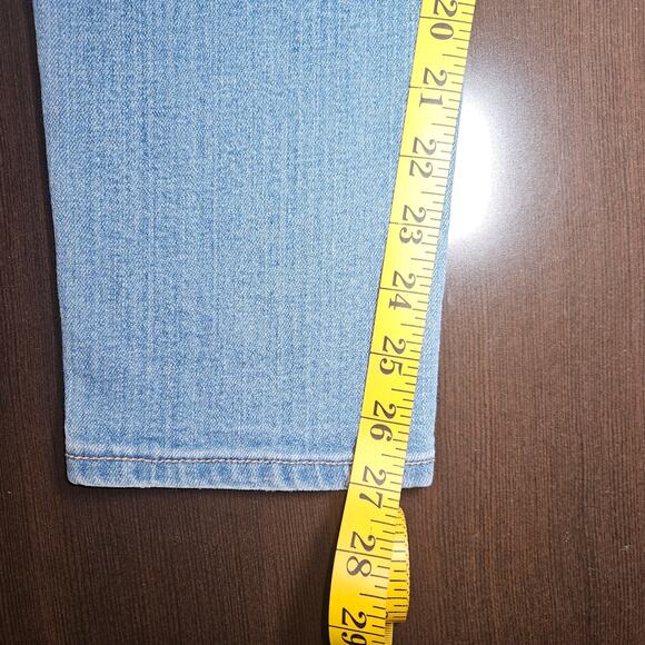 Old Navy The/LE Boyfriend Jeans Women’s Sz 2 Blue Mid Rise Relaxed Fit Casual - Picture 15 of 16